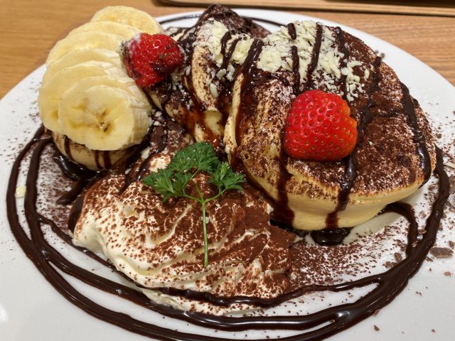 休みの日は甘いもの